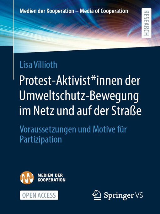 Title details for Protest-Aktivist*innen der Umweltschutz-Bewegung im Netz und auf der Straße by Lisa Villioth - Wait list